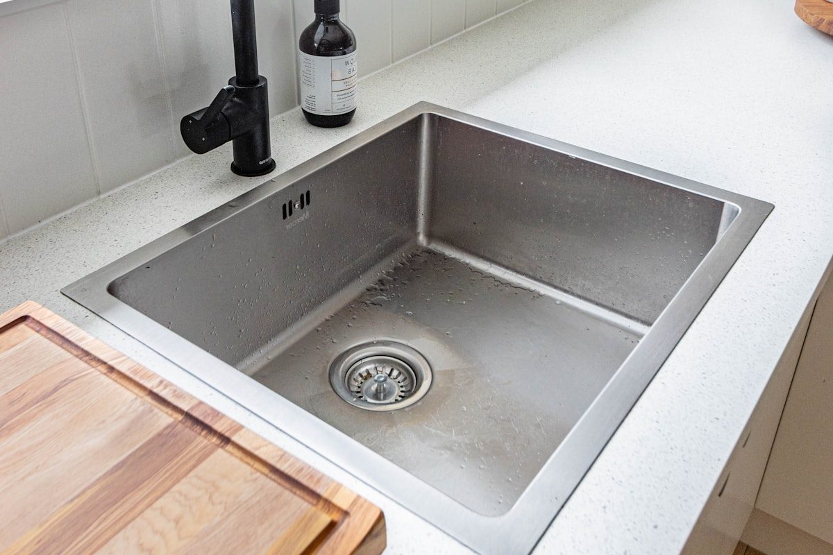 Kitchen sink drain cleared in a Las Vegas home